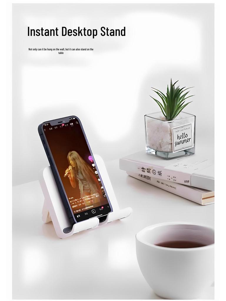 Wall-Mounted Bathroom Phone & Tablet Holder