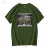 Dystopia Band Tour Nachdruck T-Shirt Baumwolle KV13302 vintage gewaschen Designerkleidung Oberteil für den Alltag grafisch Bequem