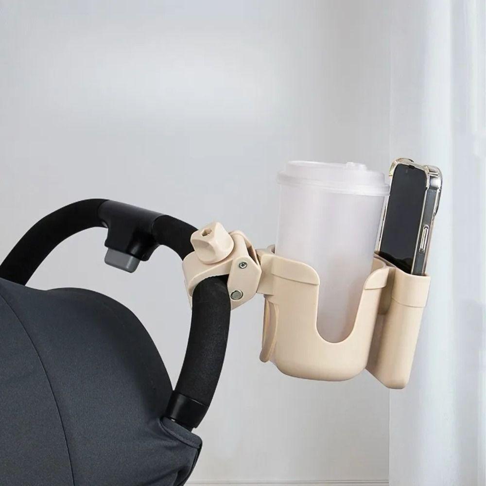 Plastic Stroller Bottle Holder Anti-Slip Mobile Phone Holders Stable Pram Cup Holders  Outdoor
