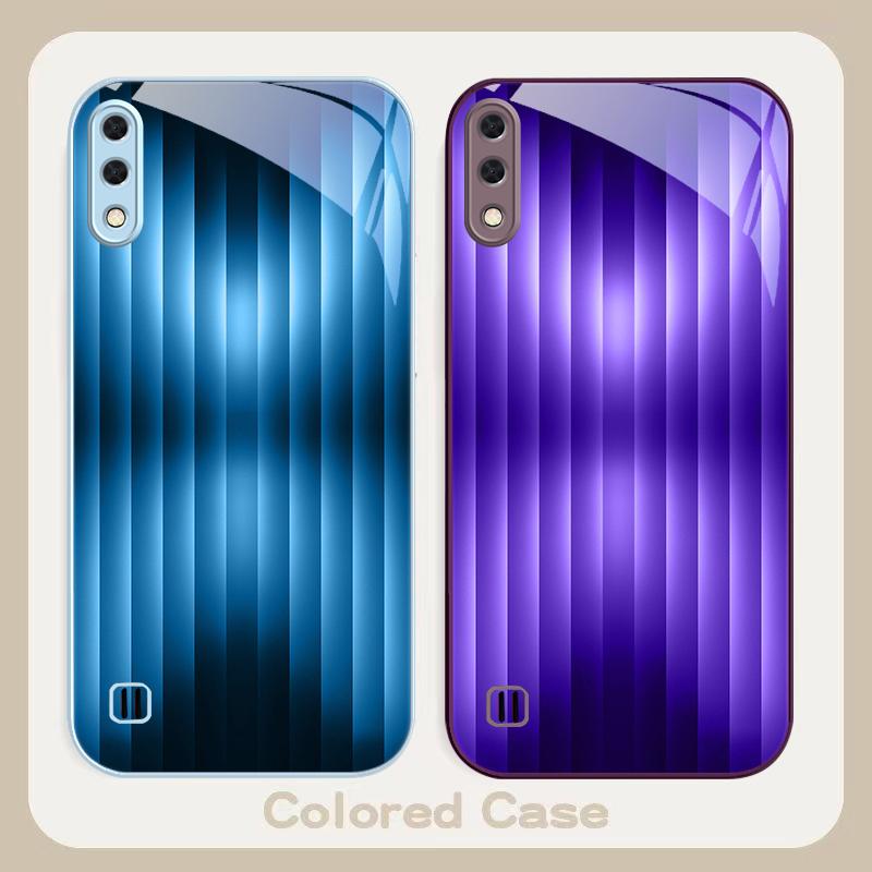 Brown Delicate Gradient For Samsung A01 A02 03 Core 04 05 06 10 12 13 14 5G 15 16 M02 12 Note 8 9 10 20 Glass Ultra Phone Case