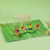 3D for Pop up Football Greeting Card Kit Surprise Mysterious Kids Girls Boys Pre