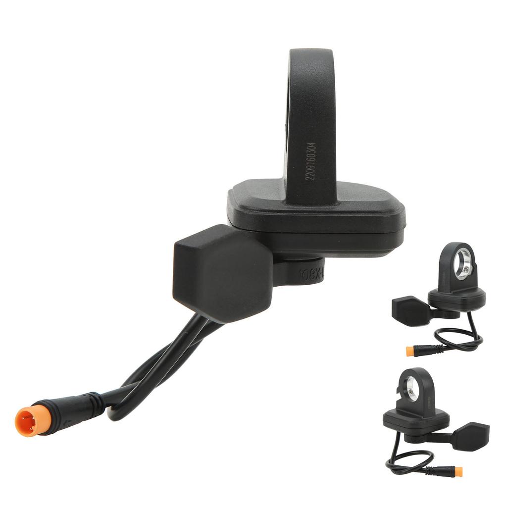 Finger Throttle Wear Resistant Thumb Throttle ABS Plastic Replacement Waterproof Connector  for Electric Scooter