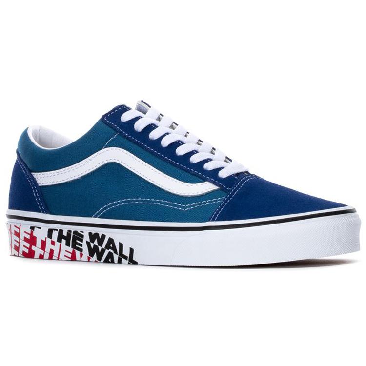 Old Skool Vans 'OTW Sidewall - Navy' VN0A38G1VRI