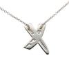 Used TIFFANY&Co. Necklace Kiss Silver925 2.7g Silver Paloma Picasso