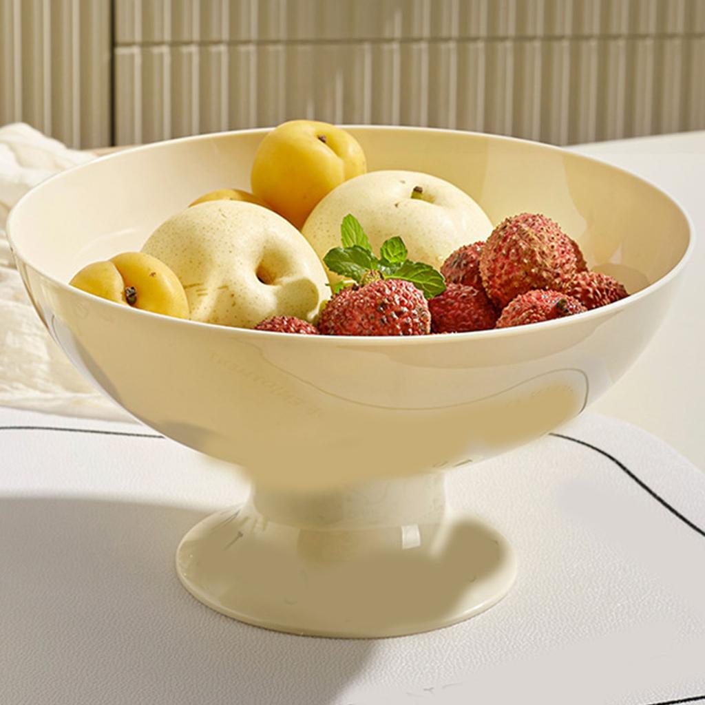 Fruit Bowl Versatile Drainage Holes Elegant Look Fruit Decorative Fruit Holder Bowl for Living Room
