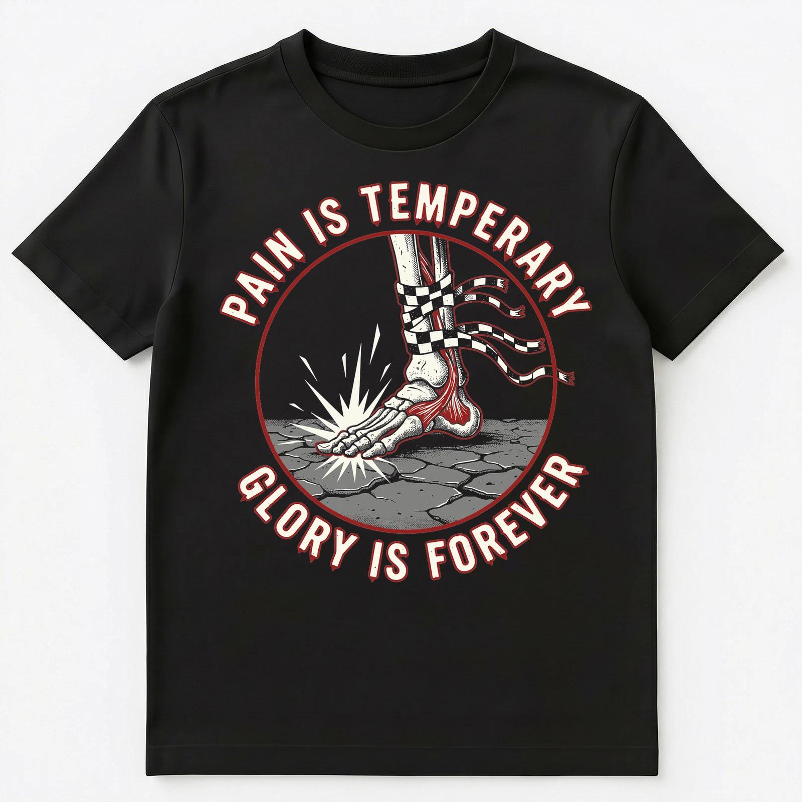 Athlete Enduring Pain Victory Marathon Motivation Unisex T-Shirt S