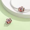 Travel Theme Airplane Suitcase Pendant Beads S925 Silver Original Design DIY Handmade Jewelry Charms for Women Daily Accessories