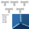 5/10PCS LED Connector 8MM 10MM 2 4 Pin RGB T Cross Shape PCB Solderless Corner Connector For RGB 2835 5050 Strip Light Connector