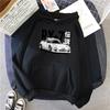 Initial D Jdm Hoodie Vintage Rx7 Fd Drift Japanese Cars' S Printed Sweatshirt Harajuku Tracksuit Loose Mens Streetwear Pullover