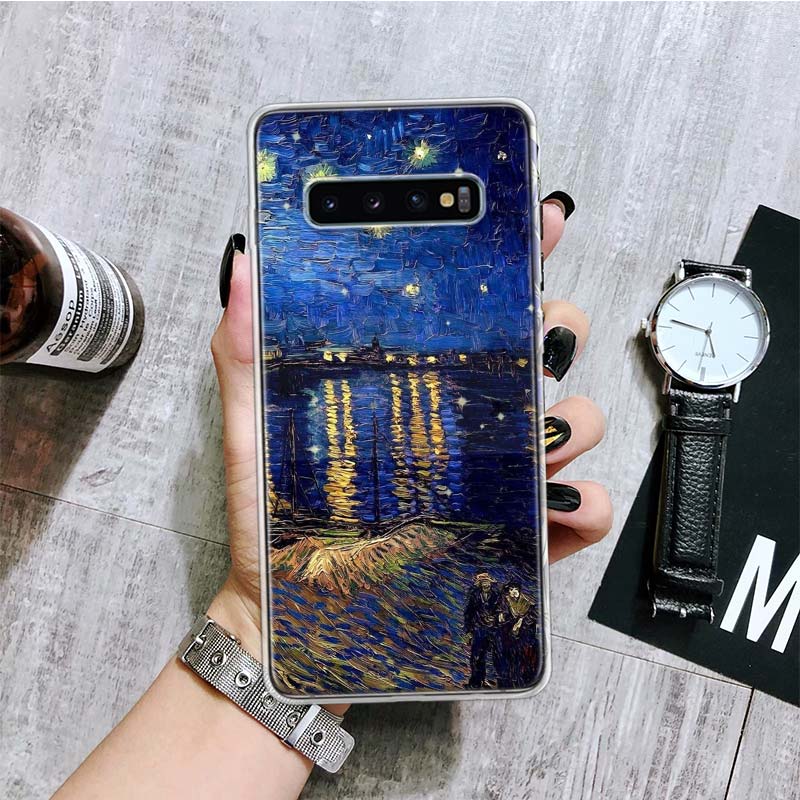 Van Gogh Oil Art Painting Phone Case For Samsung Galaxy S26 S25 Edge S24 S23 FE S22 Ultra S21 Plus S20 + Fundas Cover Coque Gala