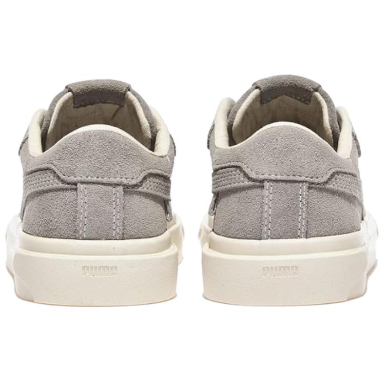 Puma Zamszowe Wygodne Wszechstronne Trwałe Trampki Niskie Unisex Szare 393752-02