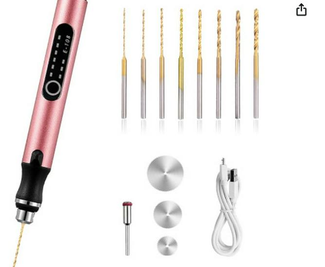 Electric Grinder Pen: Handheld Carving, Polishing & Engraving Tool for Jade & Wood