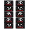 Car Styling 3D Epoxidové Samolepky na Dekoraci Palubní Desky Volantu Auta Pro Toyota Chr Corolla Yaris Rav4 E150 E120 Land Cruiser