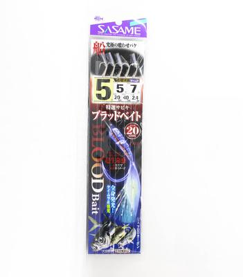Sasame TOK-012 Bloodbait Sabiki 20cm Size 5 (9620)