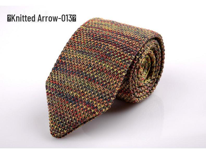 

Эксклюзивный вязаный галстук в форме стрелы на заказ для мужчин и женщин