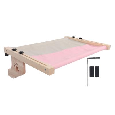 Cat Window Perch Space Saving Hook and Loop Fastener Comfortable Cat Window Hammock Bed for