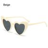Kids Heart Sunglasses Cartoon Eyewear Vintage Heart-Shaped for Boys Girls 3-9 Years Toddler Sunglasses Outdoor Children Glasses