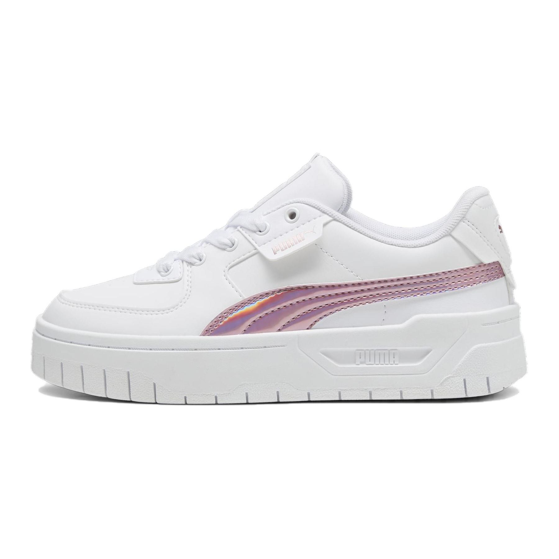 Кроссовки Puma Cali Dream Big Kid Iridescent - Rose Gold для детей, белые 396624-02 38