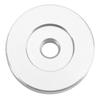 Phonograph Record Adapter Metal Turntable Disc Accessory Replacement Part Silver