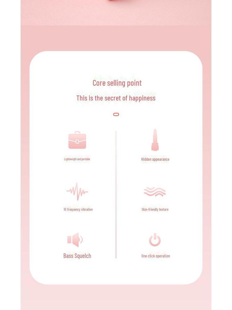 Mini vibrator portabil pentru femeie ROSELEX - Dispozitiv de stimulare puternică