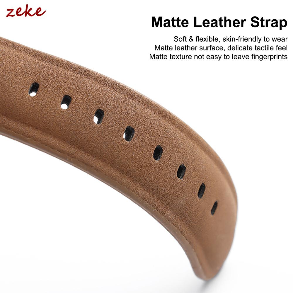Breathable Porous Matte Leather Watch Band Quick Release 18mm 20mm 22mm Vintage Racing Leather Watch Straps for Seiko Wristband