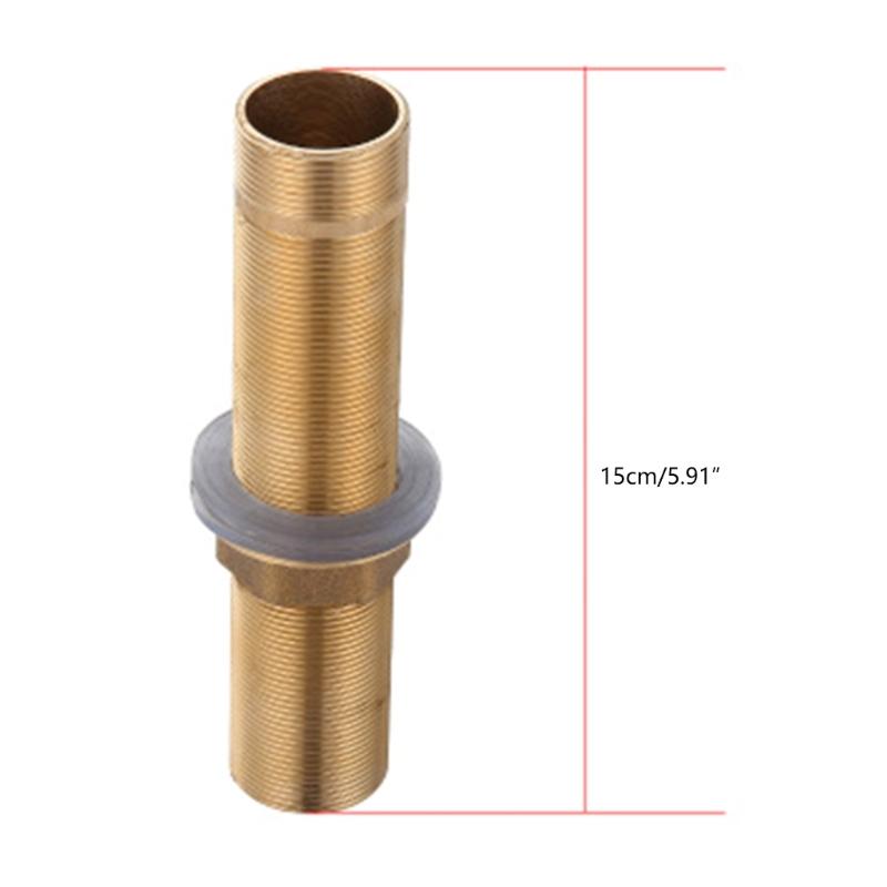 Convenient Threaded Pipe Extension Corrosion Resistant Hardware Practical Tube Simple Install for Commercial Tap Setups