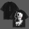 Washed T-shirt BLEACH Grimmjow Jaegerjaques Graphic T Shirt Comfortable Oversized Unisex High Quality Hot Product Comfortable