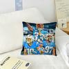 American Football Living Room Headboard Bedroom Office Cushion Cushion Sofa Nap Time Los A-Angeles C-Chargers Pillow Case