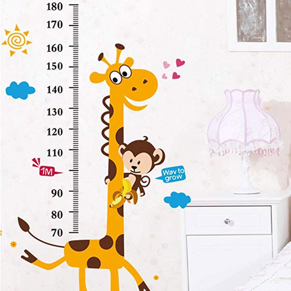 Removable Cartoon Giraffe Wallpaper Self Mural Decal