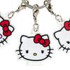 Sanrio Hello Kitty 4-Piece Acrylic Key Chain ( Face ) NEW Sanrio Characters