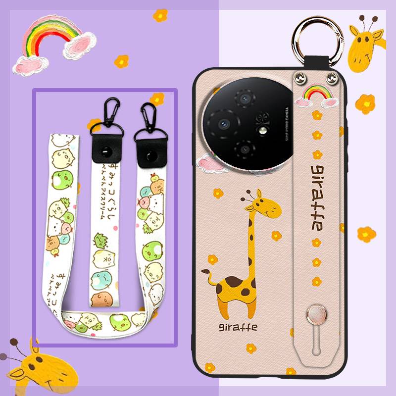 Silicone Fashion Design Phone Case For TCL 50 Nxtpaper 5G/50Pro Nxtpaper 5G Anti-knock Lanyard Protective Dirt-resistant