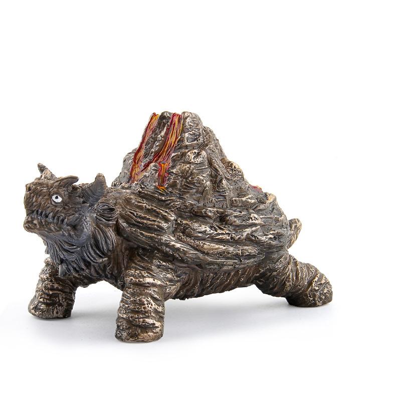 Animal Figures Decorations Model Simulation Mythology Dragon White Tiger Basaltic Suzaku Magic Real Color Solid Model Ornaments