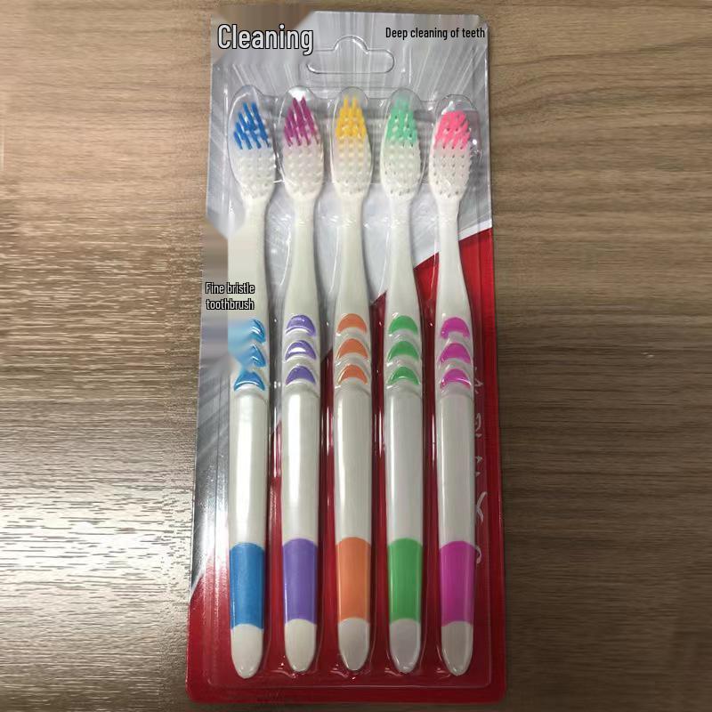 

Набор зубных щеток Little Moon с бамбуковым углем, 10 штук – Взрослые мягкие щетинки, семейный набор