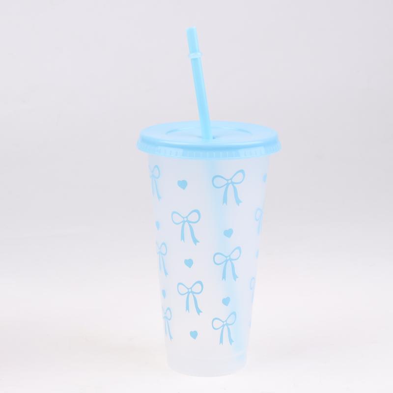 

1 шт. 700 мл с крышками поильник летний поильник розовый бант большая емкость бутылка для воды стакан для сока и молока холодная кружка