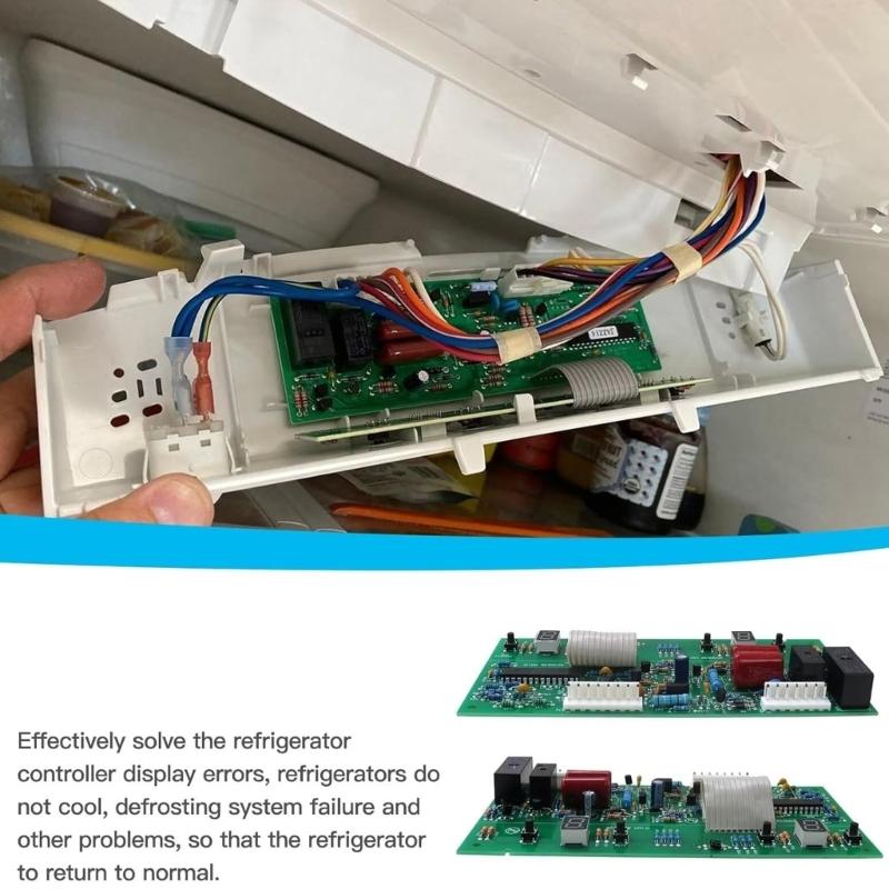 Praktische Kühlschrank-Leiterplatte Kühlschrank-Hauptplatine für den Heim- und Gewerbegebrauch Gewährleistung stabiler Leistungen
