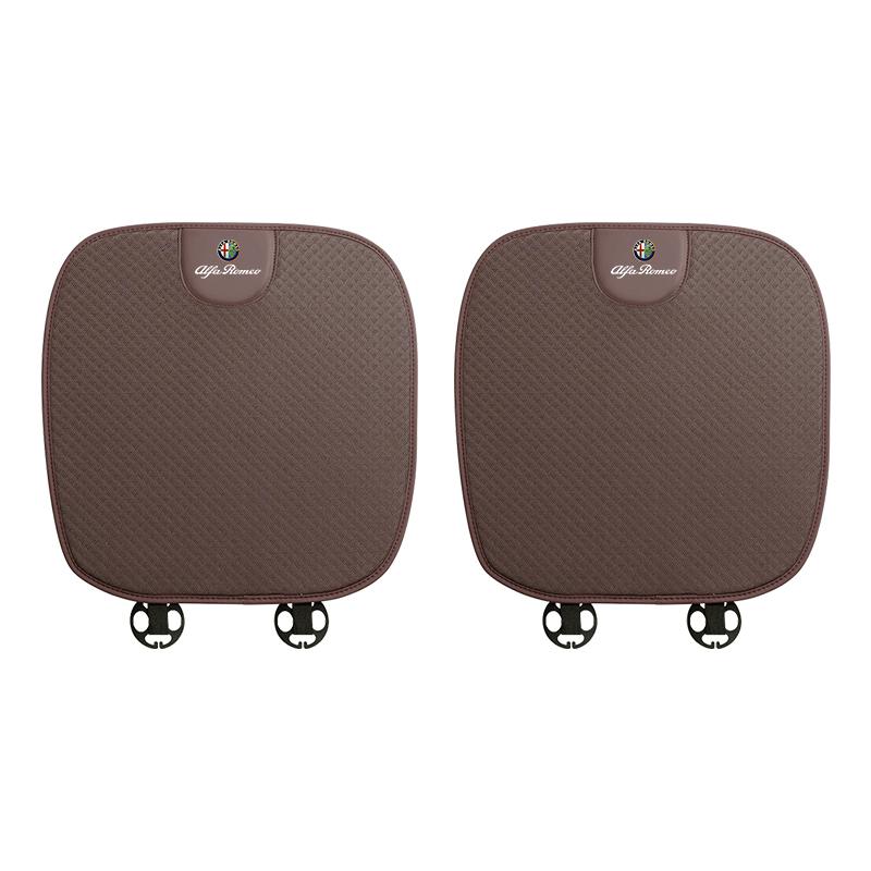 Ice Silk Car Seat Cover Summer Breathable Seat Cushion Accessories For Alfa Romeo Giulietta Mito 159 Giulia Stelvio 156 147