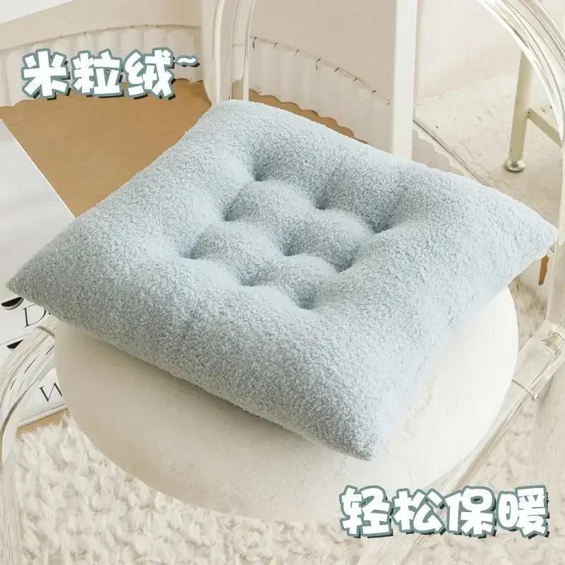 Plush square Cushion Soft Creative Pillow Chair Car Seat Cushions Decorative Tatami Sofa Back Cushion