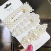 Pearl Hair Clip For Women Korean 3/4pcs Geometric Hairpins Set Hair Berrettes Girl Hairgrip Side Clip Hair Accessories