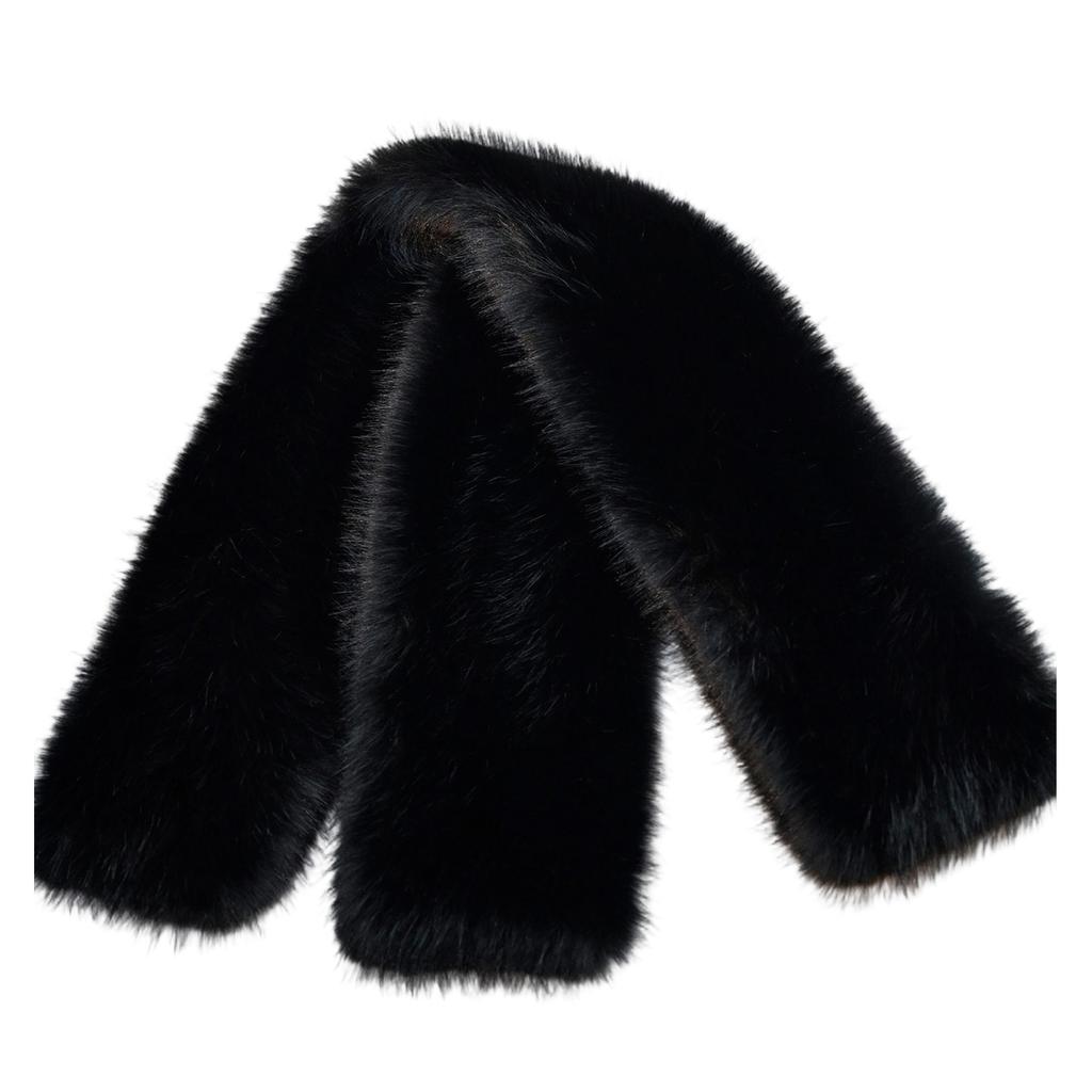 Lightweight Shawl Scarf Winter Shawl For Men Women Warm Furry Design Easy Foldable Travel Essential