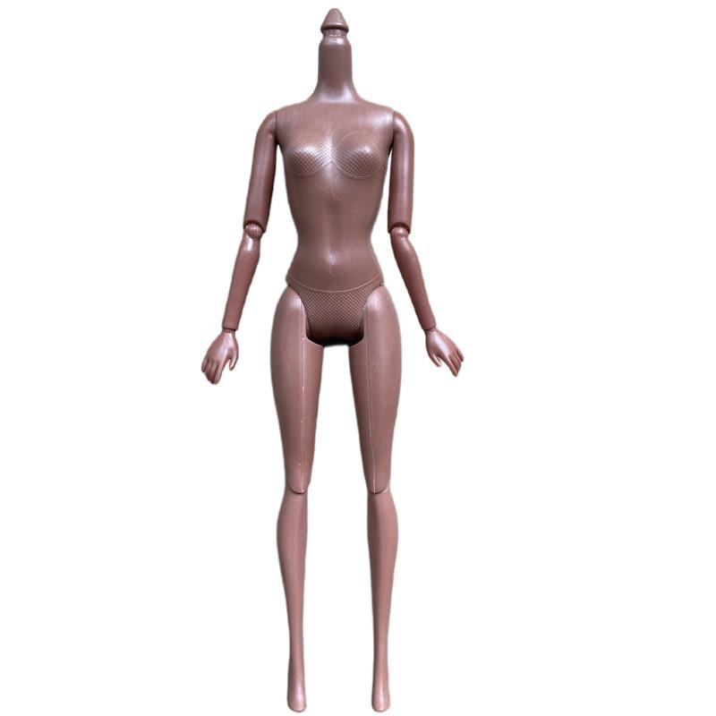 28cm Toys Joints Movable Nude Naked Male Female  Doll Body For 1/6 PP/FR/BABI Super Model Doll House DIY Body Doll Accessories