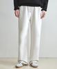 Wednesday Oasis Line Stitch Wide Sweatpants_Cream(W26Pt04)