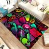 Colorful Mushroom Pattern Floor Mats Door Front Decoration Home Living Room Floor Mats