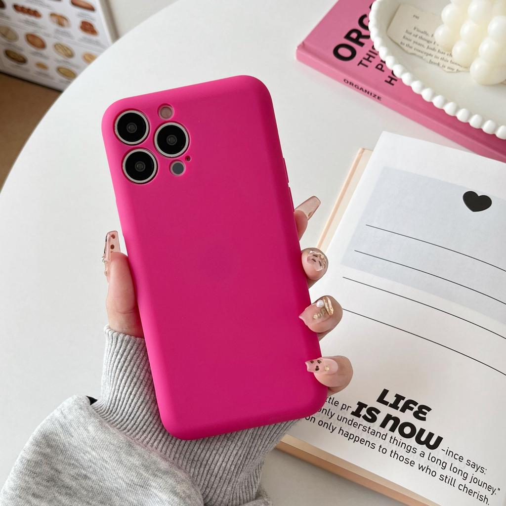 New for IPhone16 Mobile Phone Case Soap Liquid TPU Solid Color for Apple 15promax All-inclusive Protective Cover