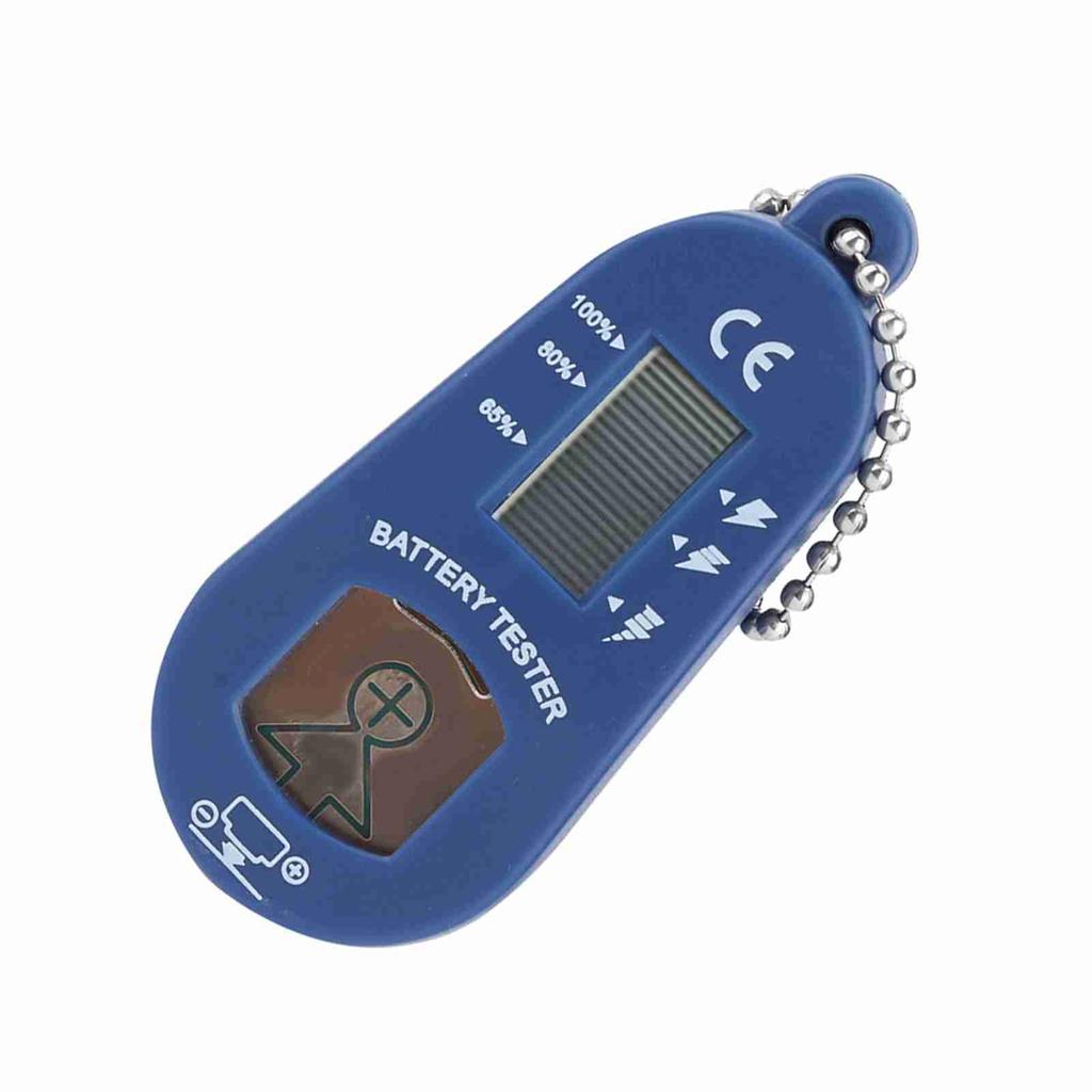 Hearing Aid Battery Tester LCD Display Key-ring Battery Measuring Device