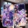 HK36 Genshin Impact Phone Case for Motorola Moto Edge 20 30 40 50 S30 Fusion Ultra Pro Neo Lite + G200 G23
