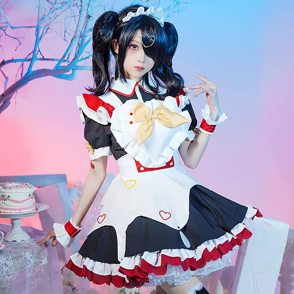 NEEDY GIRL OVERDOSE Cho Cosplay Hausmädchenkleidung [milky time] Ame-chan Ten-chan (Ame-chan)