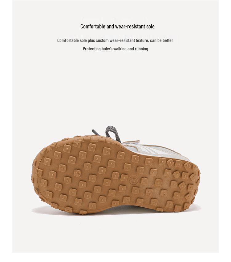 ABC Kids Autumn 2025 Durian Sole Sneakers for Boys & Girls - Versatile Casual Dad Shoes.