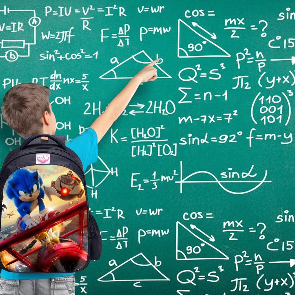 Anime Game Backpack Cartoon Printing Backpack Bookbag for Kids School Outdoor Travel Camping Picnic