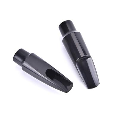 Professionelles Sopran-/Tenor-/Altsaxophon Mundstück aus ABS-Kunststoff Schwarz