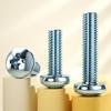 Galvanized GB818 Phillips Pan Head Machine Screws M3-M10